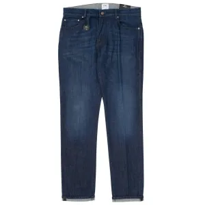 PT05 "Jazz" Indigo Blue Cotton-Lyocell Relaxed Fit Jeans NEW US