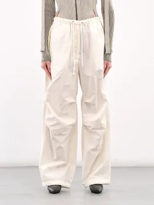 Relaxed Fit Trousers (AK0824-WHITE)