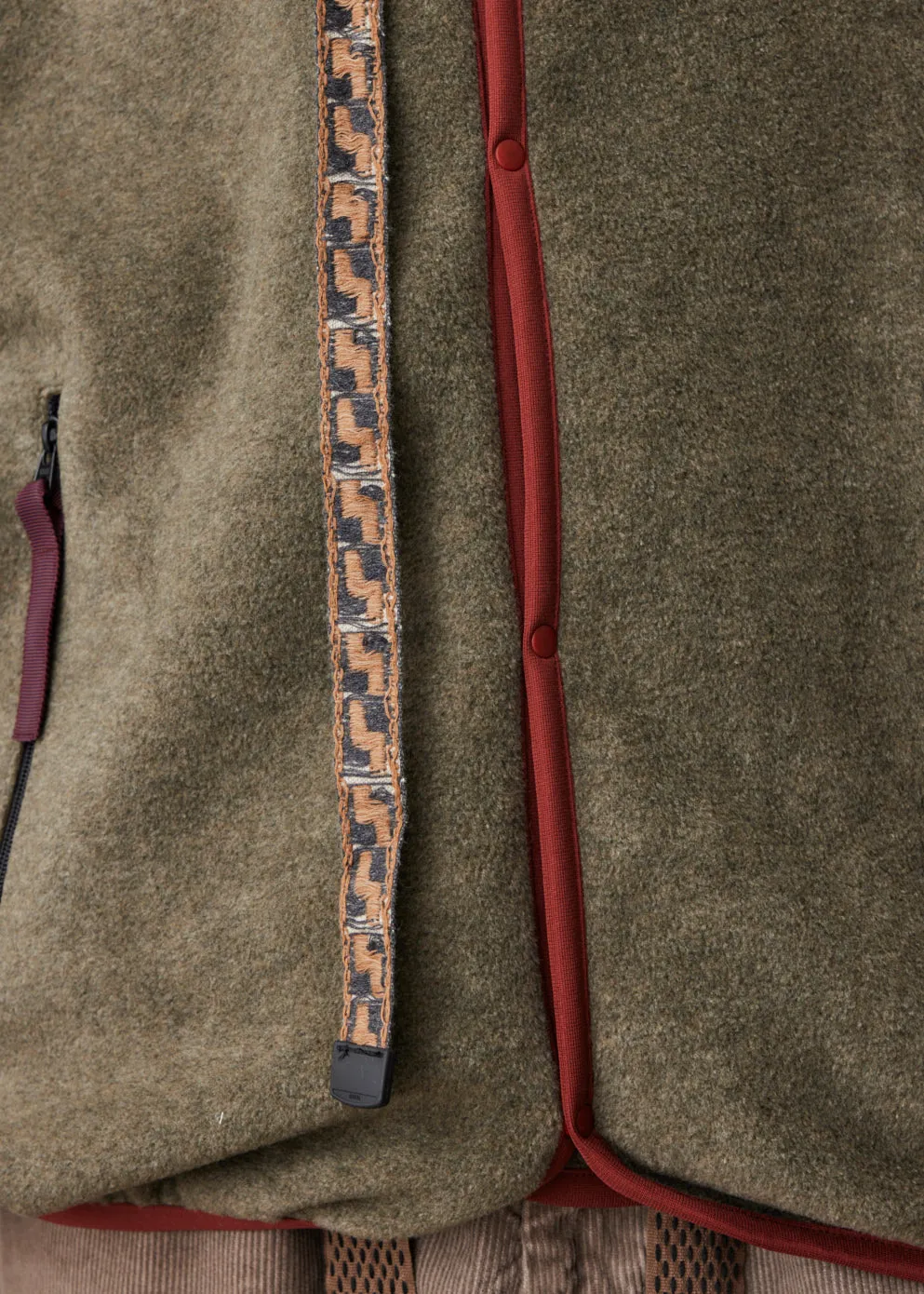 River Fleece Celtic Parka