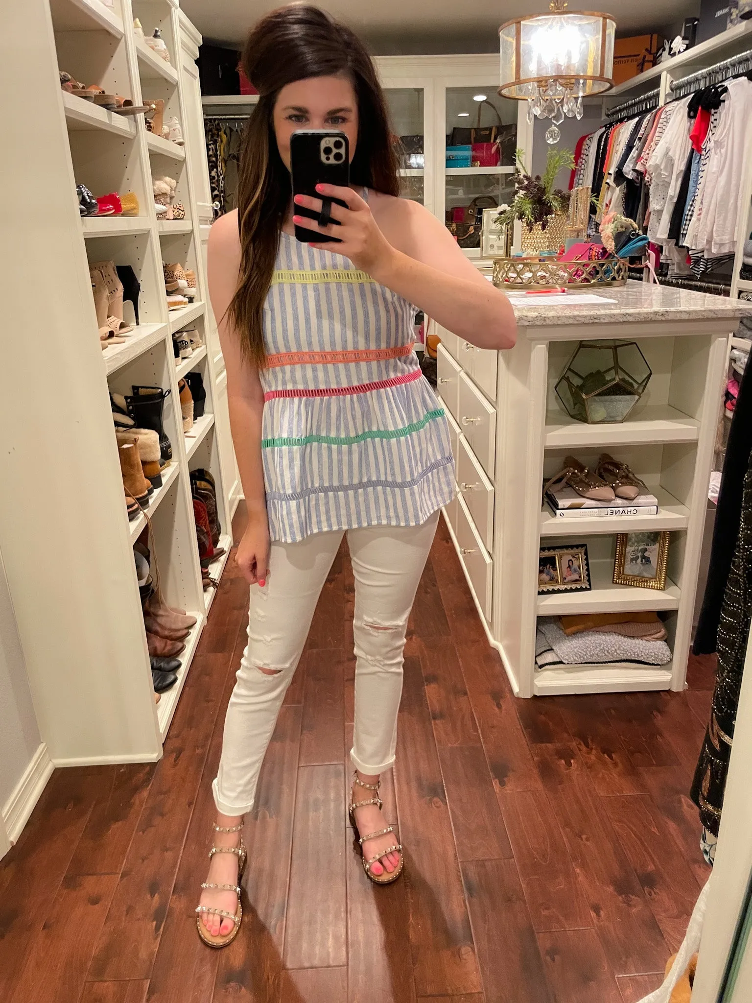 SALE! Bethany Beach Tank in Stripes