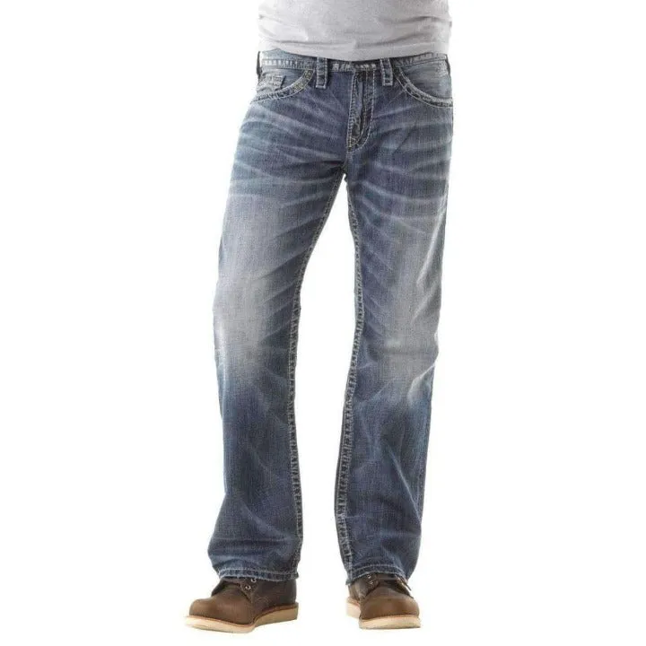 Silver Jeans CO. Men's Zac Relaxed Fit Jeans