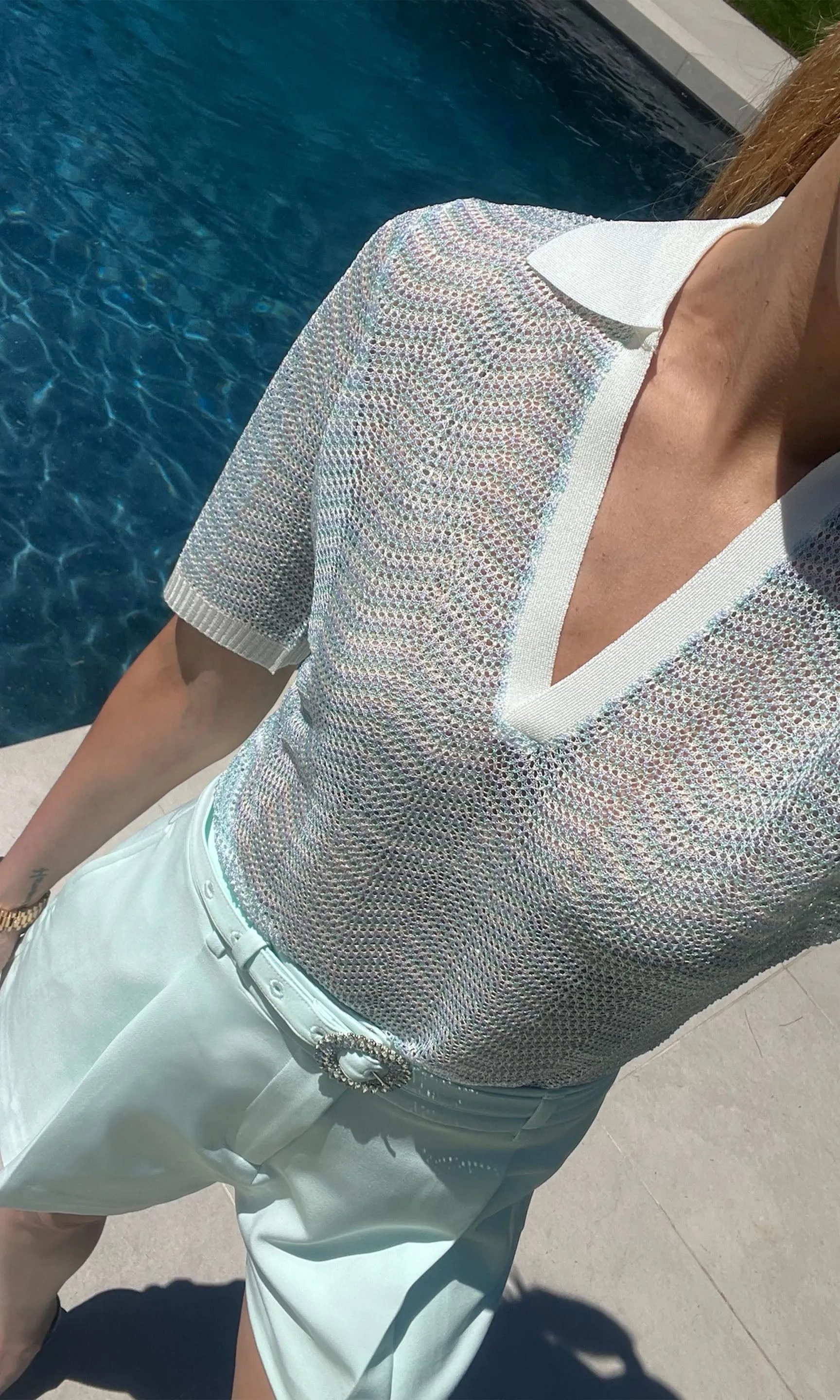Skyler Pointelle Top