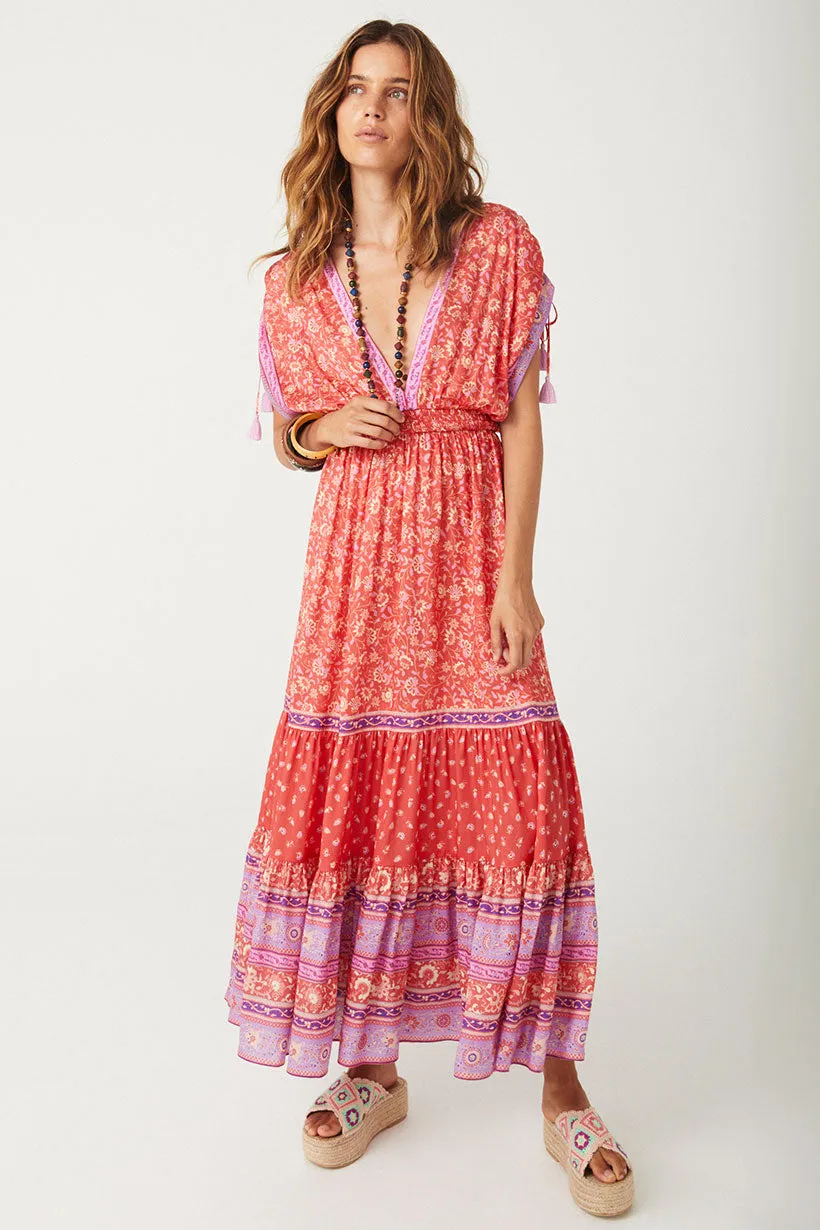 Spell - Sunshine Bandit Gown Cayenne