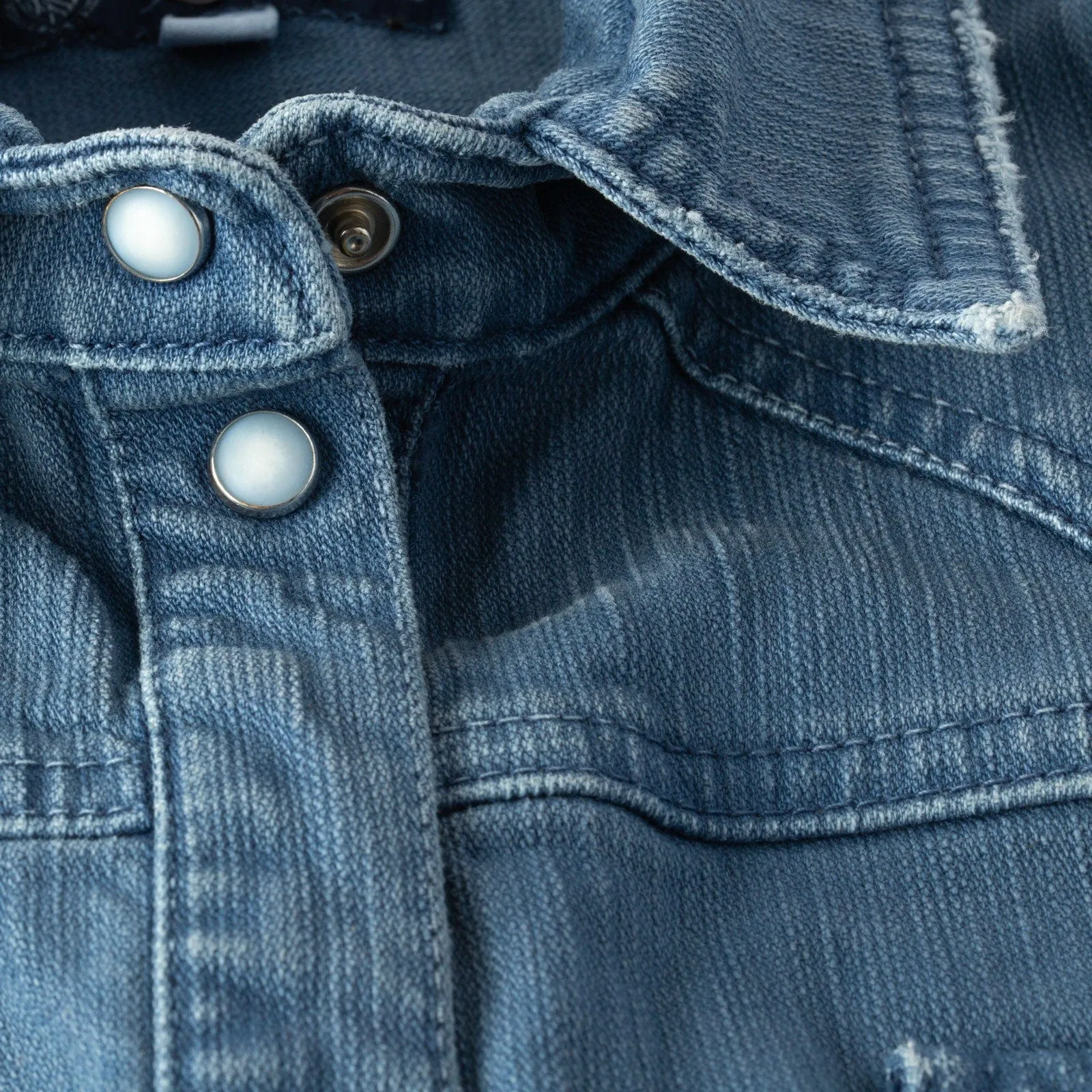 Sweetwater Stone Wash Denim Shirt In Indigo
