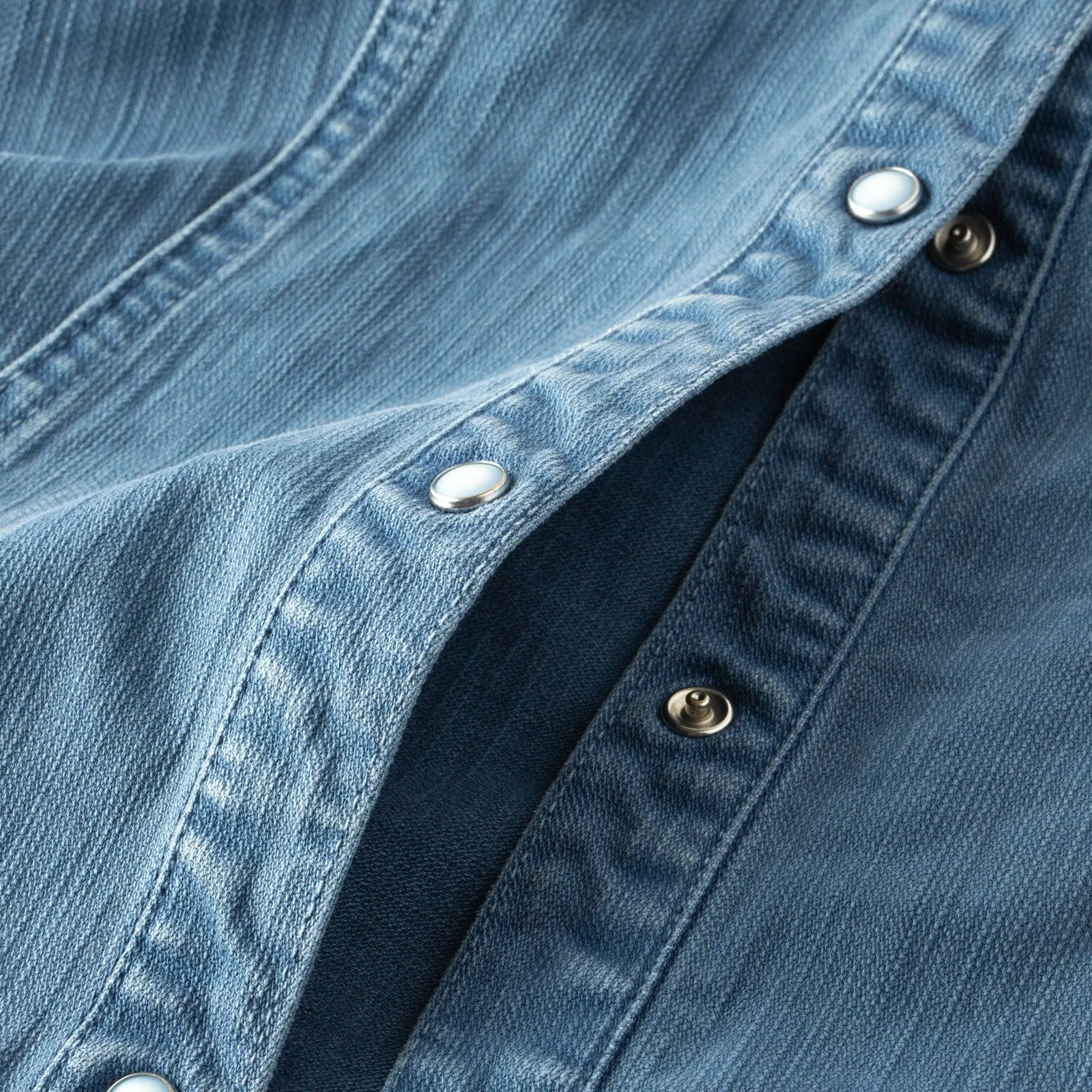 Sweetwater Stone Wash Denim Shirt In Indigo