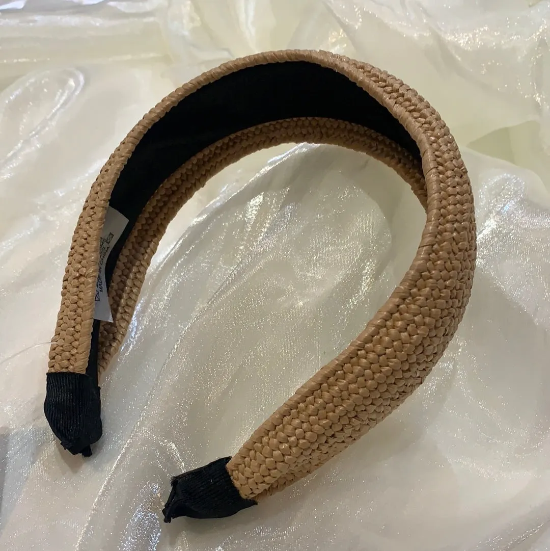 Tan weave Hair Band Tan