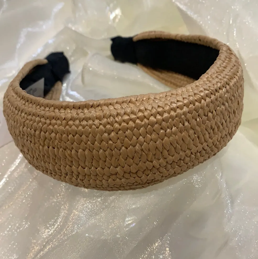 Tan weave Hair Band Tan