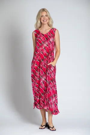 V-neck Tank Long Dress