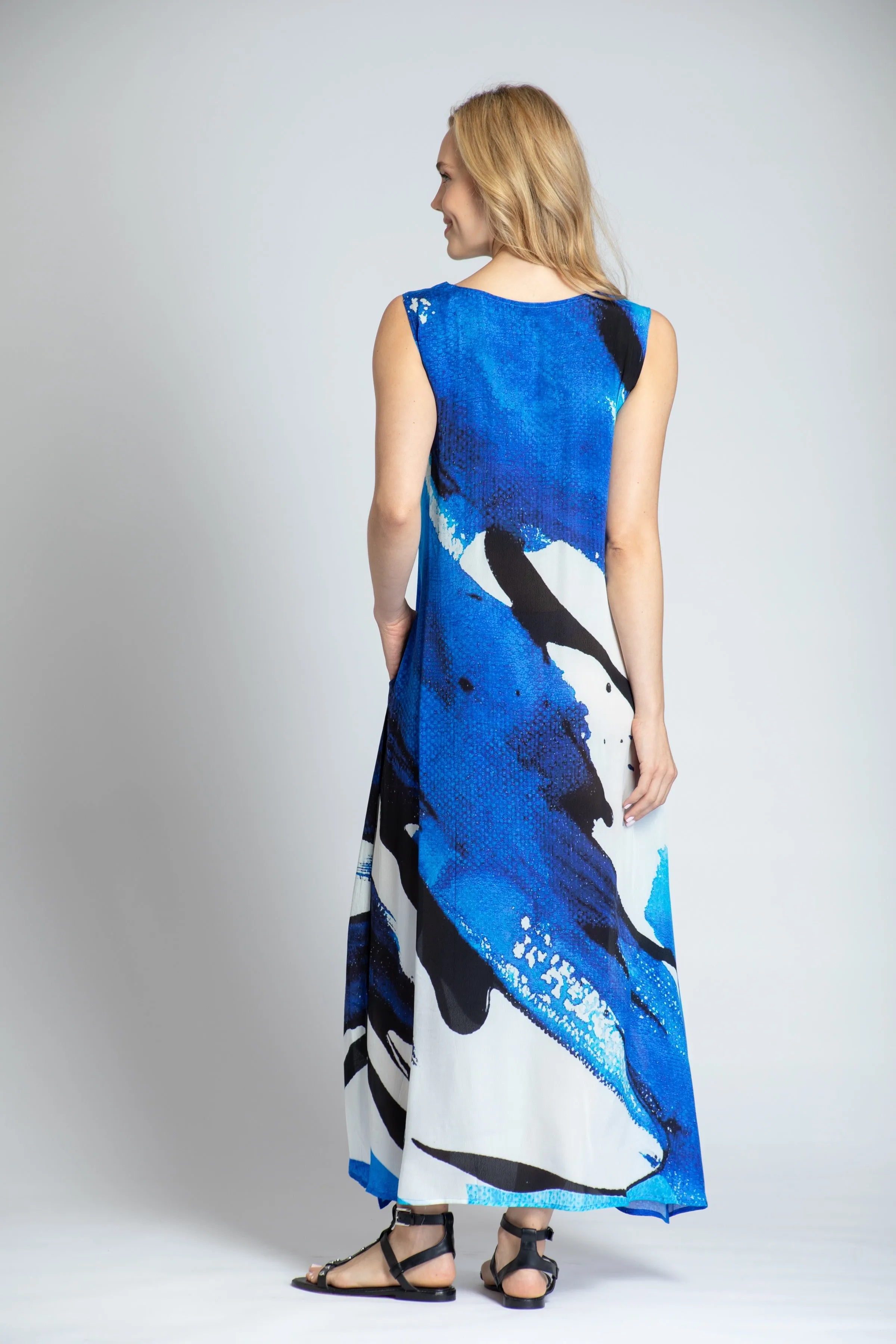 V-neck Tank Long Dress