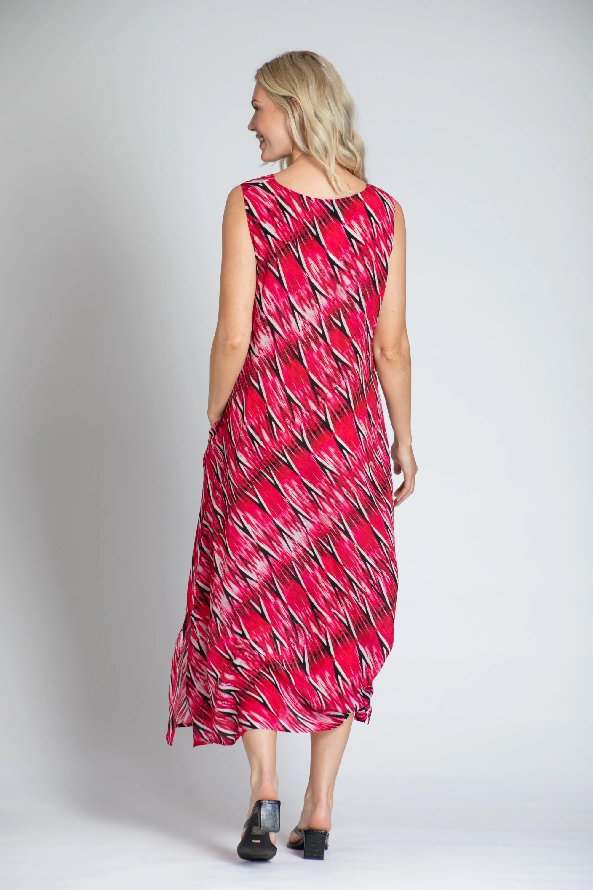 V-neck Tank Long Dress