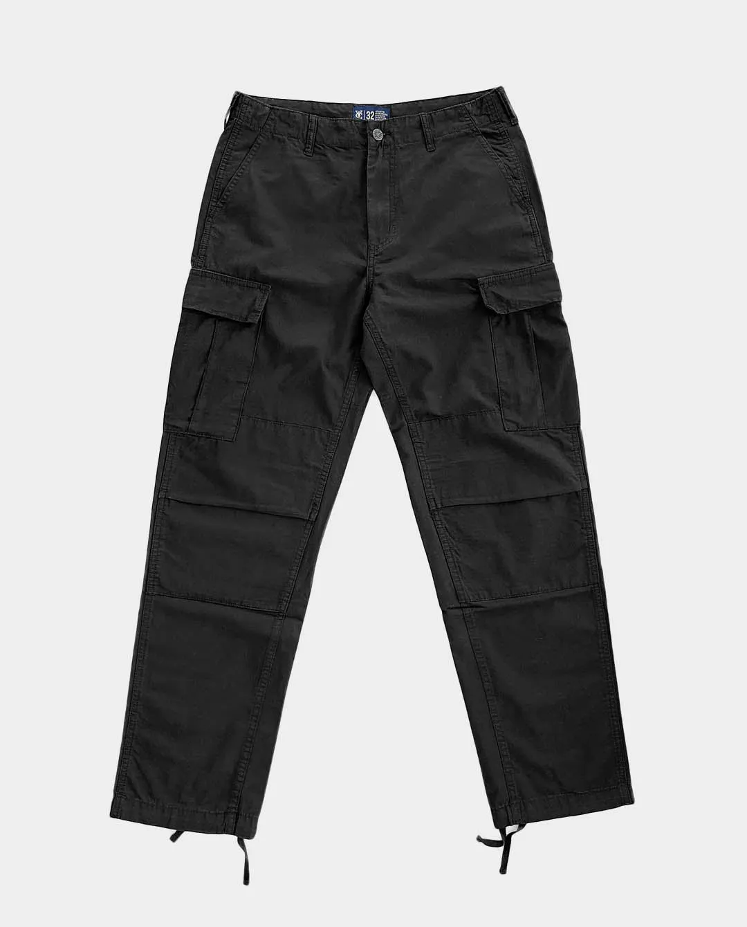 Vic - Ripstop Cargo Pants - Black
