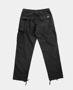 Vic - Ripstop Cargo Pants - Black