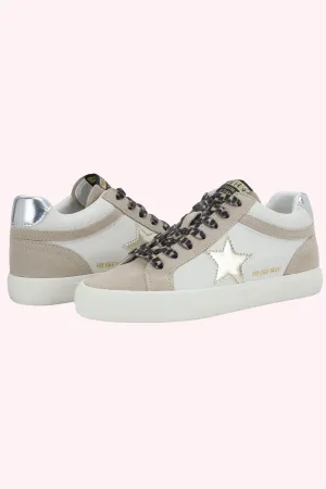 Vintage Havana: Bounce Sneakers - White/Taupe