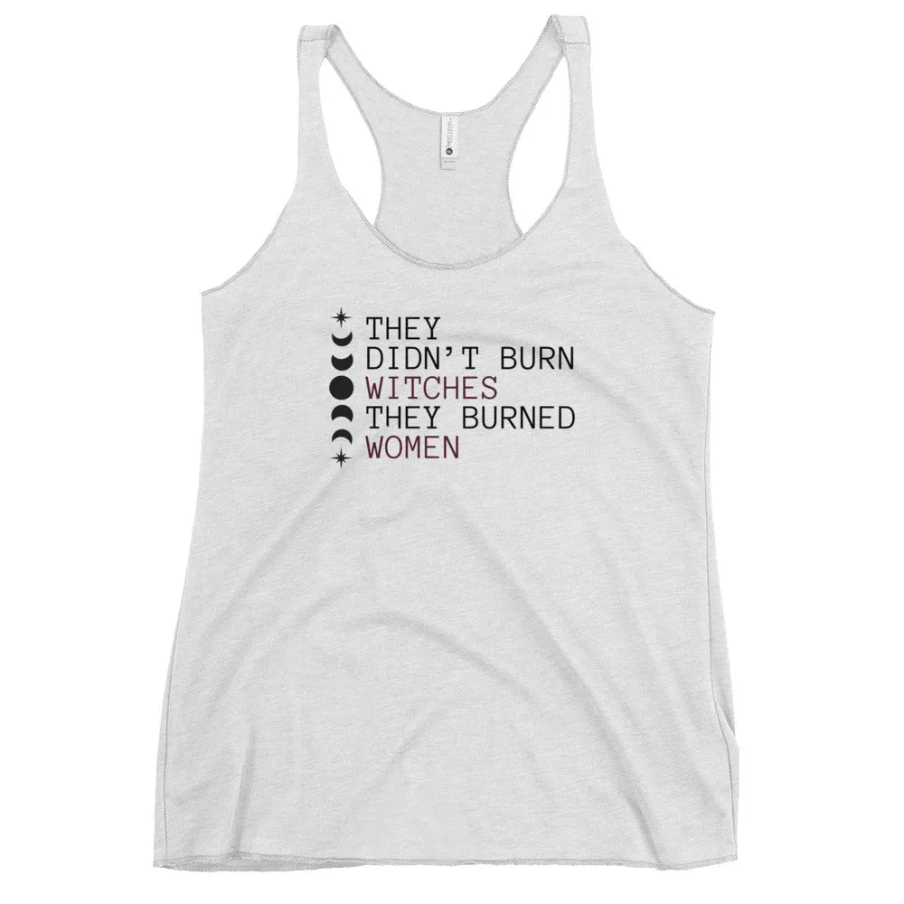 Witches and Women Women's Racerback Tank
