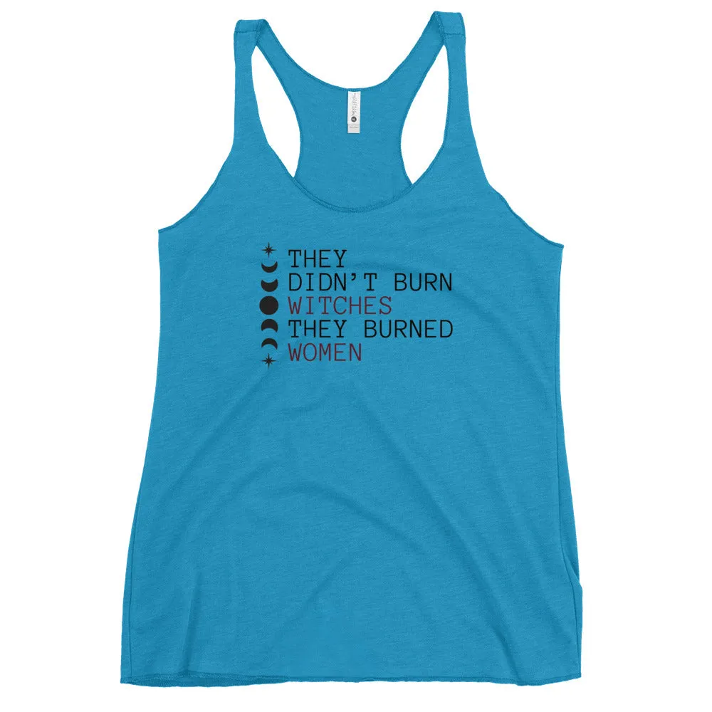 Witches and Women Women's Racerback Tank
